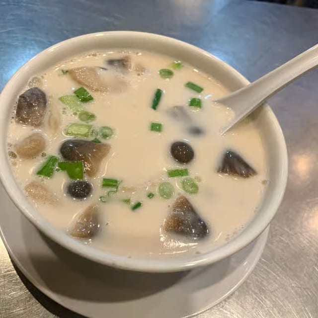 Tom kha soup shrimp.