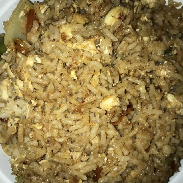 Basil fried rice.
