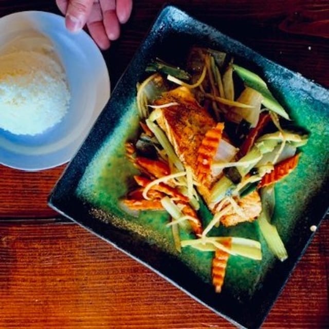 Wok ginger.
