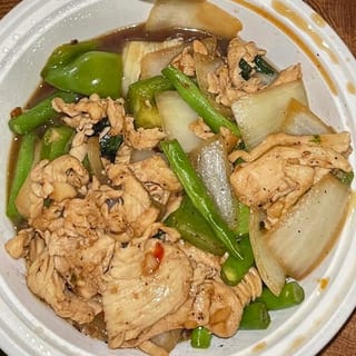 L - wok basil